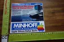 Alter Aufkleber Büro Computer