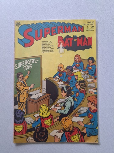 Superman und batman heft - superman, 15/