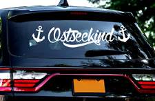 Aufkleber Ostseekind Decal Bike LKW Car Auto Sticker JDM Stance Anker 56cm