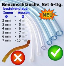 Benzinschlauch Set 6-tlg