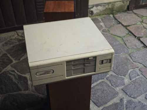 Compact computer vintage 386s - compact,