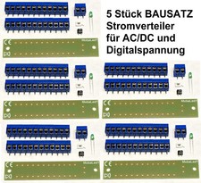 5 St. BAUSATZ  Stromverteiler