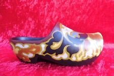 Gouda , schöner Keramik-Schuh , Klotschen  , Schale  , Gouda Holland , 38cm