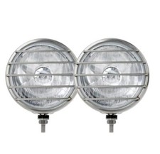 2x Fernscheinwerfer Edelstahl