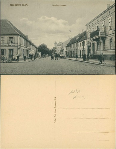 Postcard neudamm - postcard, (neumark)