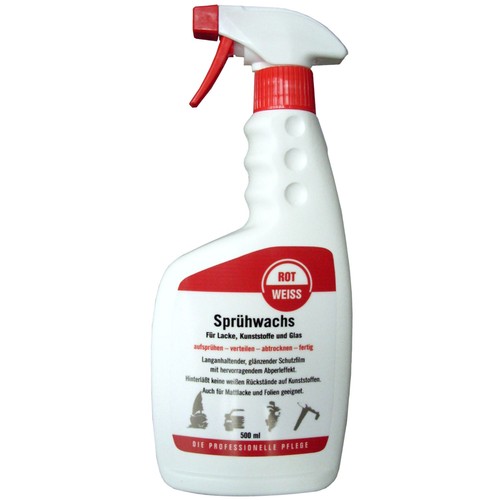 Rotweiss sprühwachs 500ml - rotweiss,