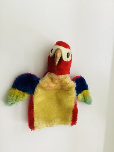 Steiff handpuppe papagei - papagei, yuku