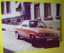 Opel Manta A Original Foto 70er Jahre - Oldtimer