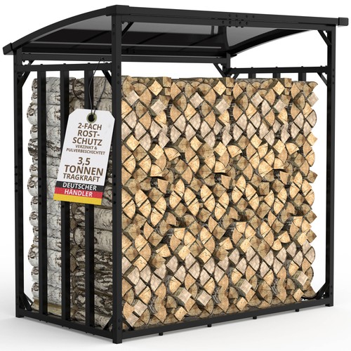 Kaminholzregal garten metall - kaminholzregal,
