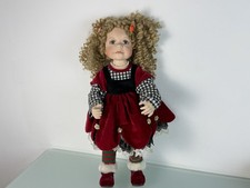 Oncrown Künstlerpuppe Porzellan Puppe 52 cm. Top Zustand  