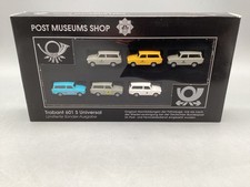 Modellautos 1:87 Herpa Post Museums Shop Trabi Set '94 limitiert mit OVP
