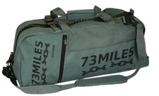 Umwandelbare Freizeittasche Reisetasche Sport Tasche mit Rucksackfunktion Grau