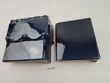 2x Kacheln blau Saxonia Keramik vintage #243353