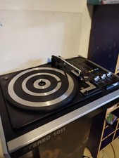 VINYL PLATTENSPIELER PLATTENSPIELER ITT SCHAUB LORENZ STEREO 1011 FUNKTIONIERT
