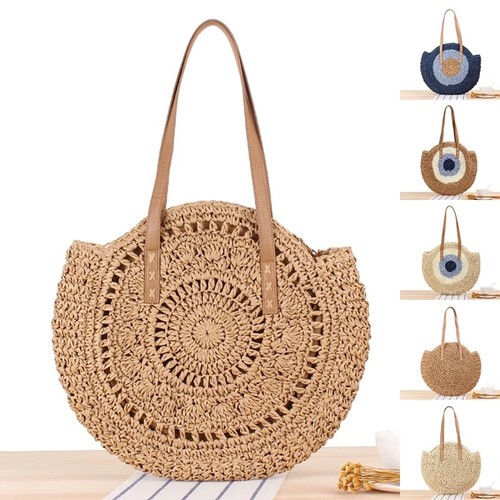 Strohtasche umhängetasche - strohtasche,