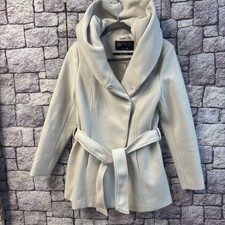 Damen Jacke Kurzmantel Beige
