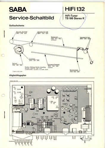 Saba service manual 100 - saba,