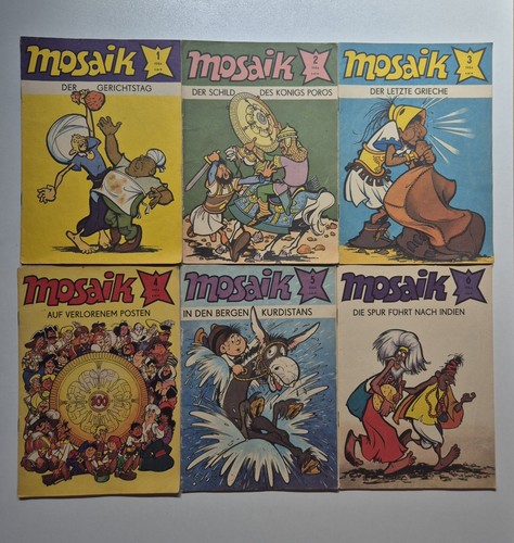 Mosaik digedags 1984 - digedags,