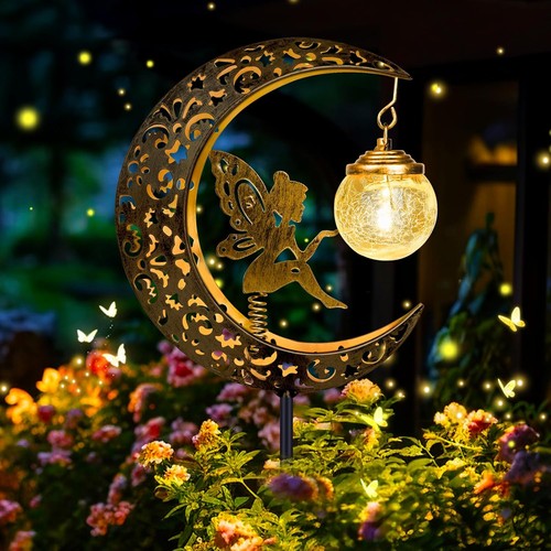 Solarlampen mond blumenfee - solarlampen,
