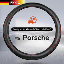 ECHTES LEDER Auto Lenkradbezug