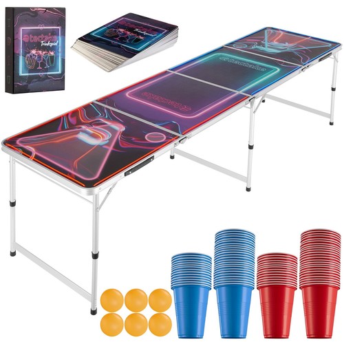 Aluminium bierpongtisch - aluminium,