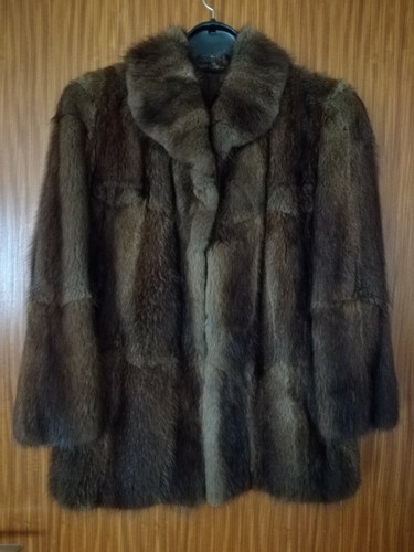 Bisam pelz jacke - bisam-pelz,