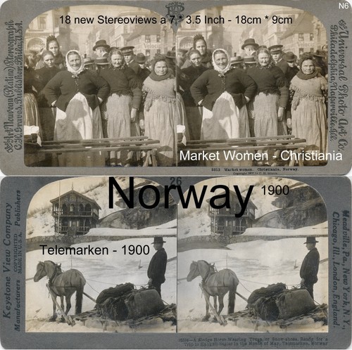 Stereoviews norway norwegen - 18,