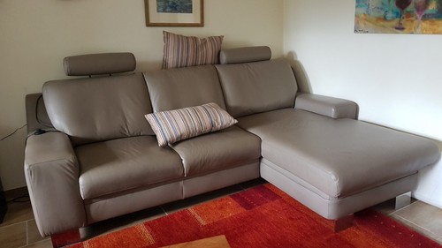 Longlife lederecksofa - longlife,