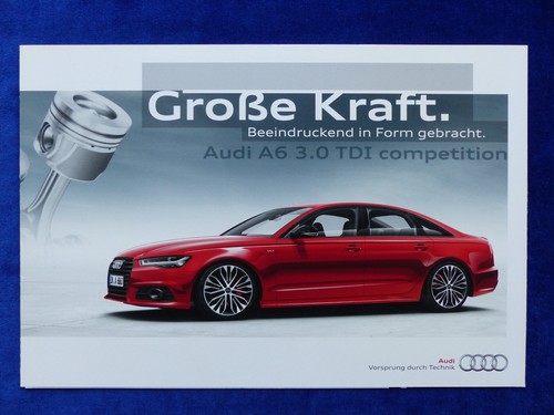 Audi tdi competition - a6,