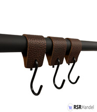 Kleiderhaken S Haken Leder