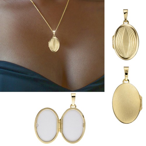 Medaillon 585 echt - , gold