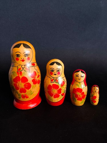 Russische matrjoschka holz - russische,