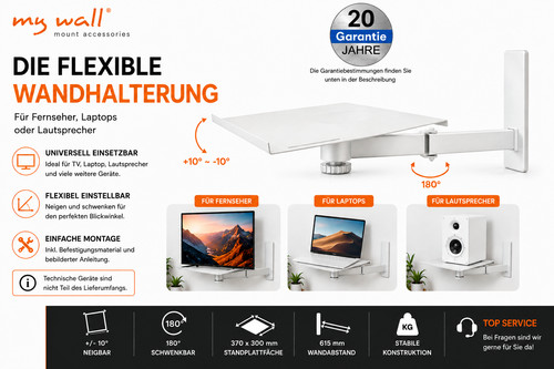 Mywall wandhalterung für - , tv