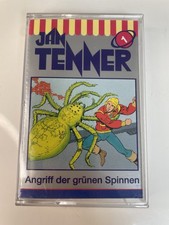Jan Tenner Hörspiel Kassette,1980,Weiße Version, Selten, Retro