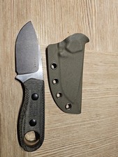 Kizer Beaver D2 Olive Green, Feststehendes Messer, Kydex