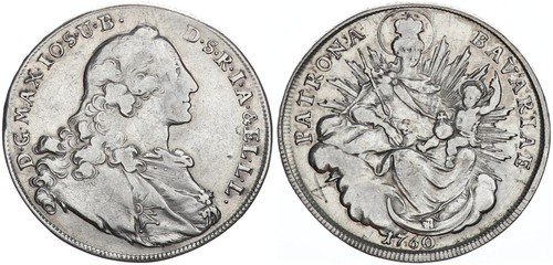 Bayern madonnentaler 1760 - bayern,