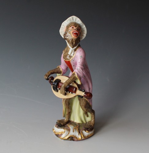 Meissen figur affenkapelle - meissen,