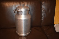 Milchkanne groß,Milchkanne 8 Liter,Milchkanne Aluminium,alte Milchkanne,