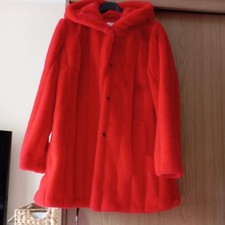 Webpelzjacke Mit Kapuze Größe 40 Von "Pfeffinger"