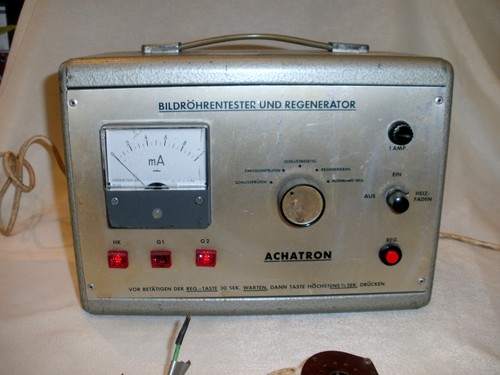 Bildröhren tester und - tester,