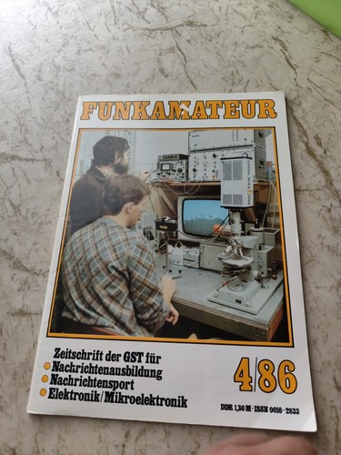 Funkamateur zeitschrift 1986 - zeitschrift, 4/1986