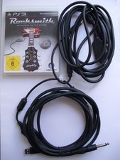 ROCKSMITH - 2 KABEL - 2 SPIELER - MULTIPLAYER -SPLIT-SCREEN - GITARRE / BASS