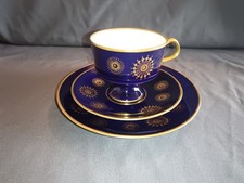 *Echt Kobalt* Sammeltasse Kobaltblau, Set , Lichte Porzellan, Kaffeegedeck