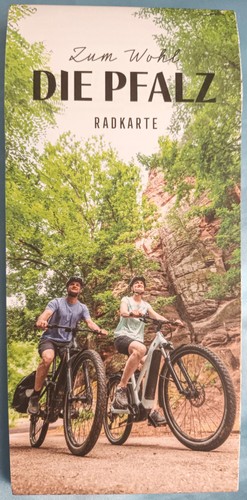 Die pfalz radkarte touren - pfalz:, radkarte,