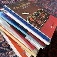 Konvolut Noten Für Querflöte Neuwertig 