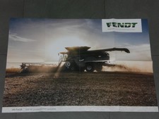 FENDT IDEAL 9T Mähdrescher Poster ( FENDT 485 )