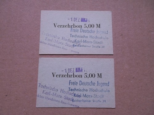 Ddr wertmarken - ,