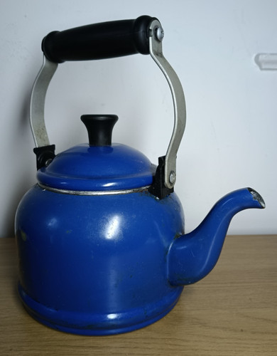 Creuset l blau emaille - le, 1,1