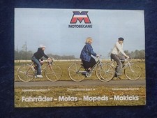 Motobecane Fahrräder Mofas Mopeds Mokicks Prospekt