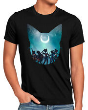 Sailor Scouts Herren T-Shirt moon manga cosplay crystal